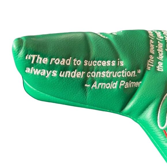 Arnold Palmer Invitational Bay Hill Golf Putter Head Cover - LE150 Green - Picture 7 of 10